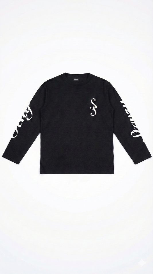 Elegeant Double S Black Long Sleeve (PREORDER)