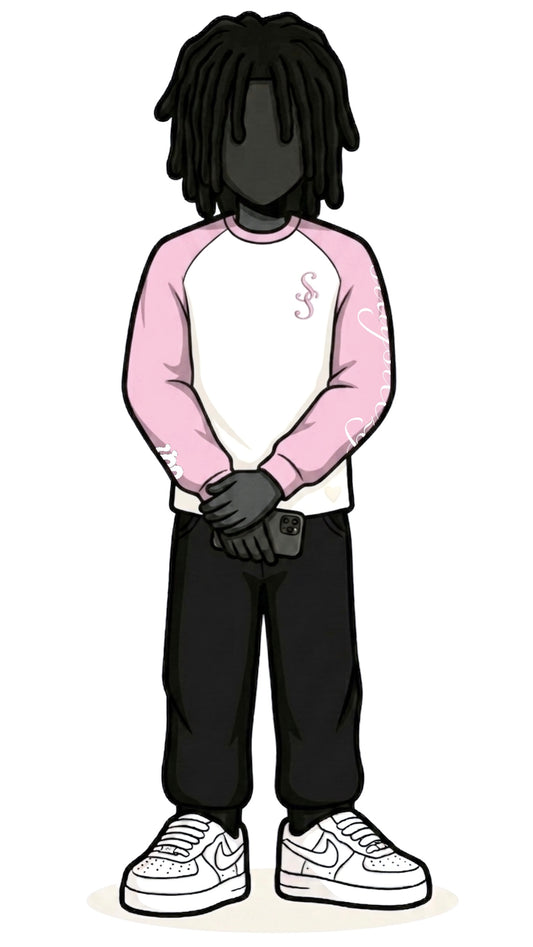 Rose Pink Classic Elegant Long Sleeve