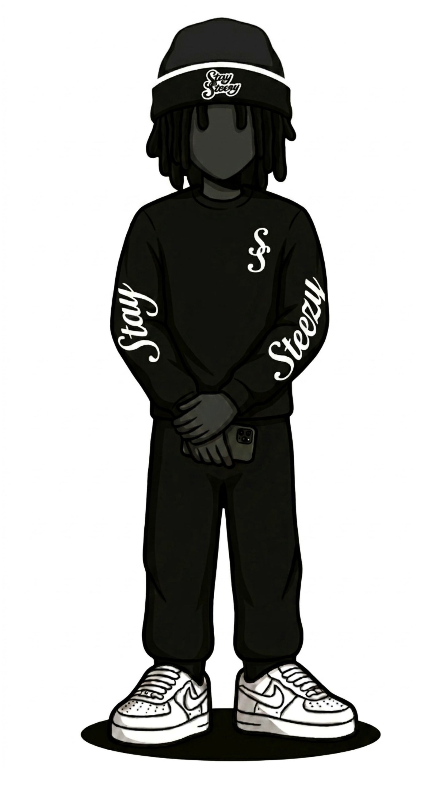 Black Elegant Double S Bundle