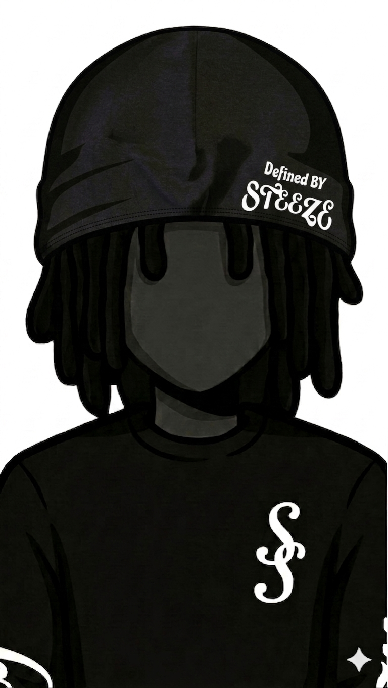 "DEFINED BY STEEZE" SATIN LINED SKULL CAP
