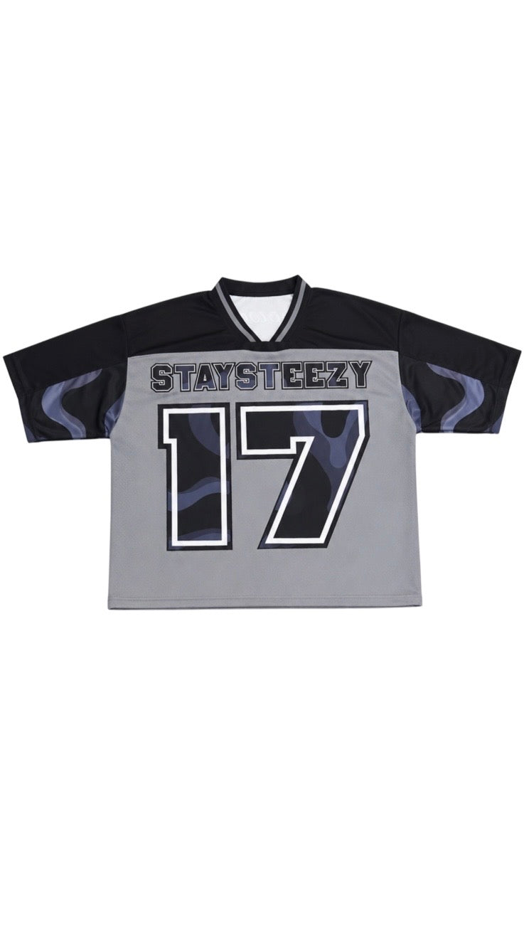 "NAVY CAMO" SS JERSEY TOP